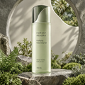 DOZMIOS Purifying Cleansing Gel surrounded by green plants with text: Purify for Healthy Looking Skin